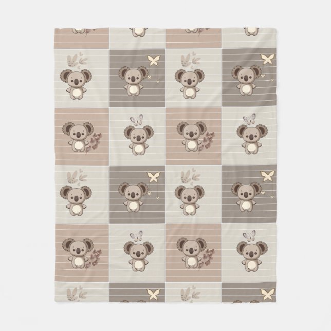 Manta Polar Little Koala Bliss (Anverso)