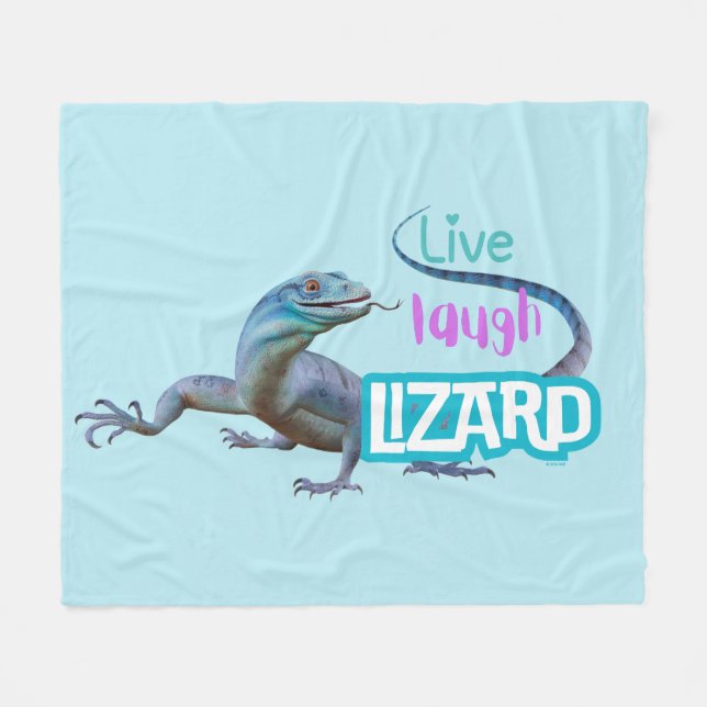 Manta Polar Live Laugh Lizard (Frente (Horizontal))