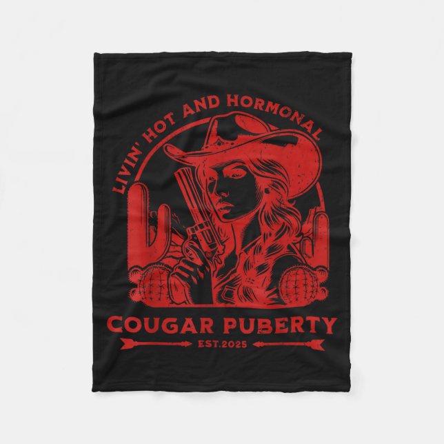 Manta Polar Livin Hot And Menopause  (Anverso)