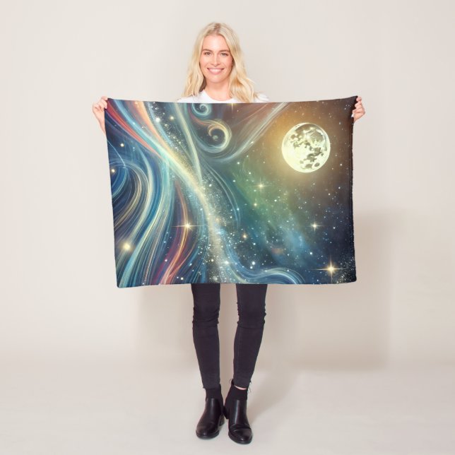 Manta Polar Living Blueprint Blanket (In situ)