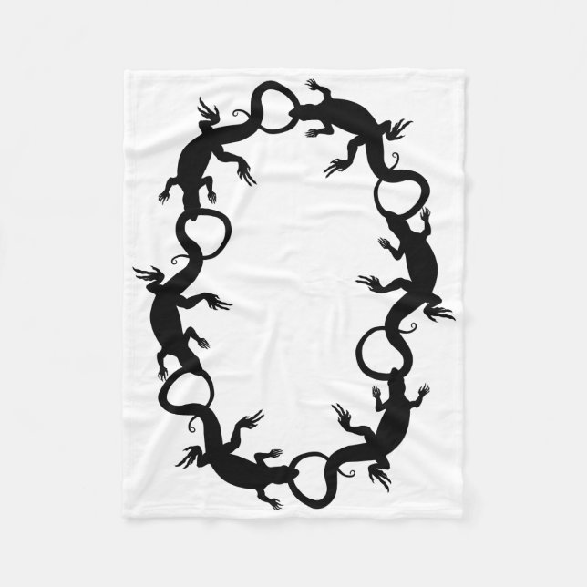 Manta Polar Lizard Blanket Guay Lizard Art Fleece Blanket (Anverso)