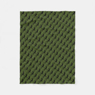 Manta Polar Lizard Blanket Guay Lizard Art Fleece Blanket