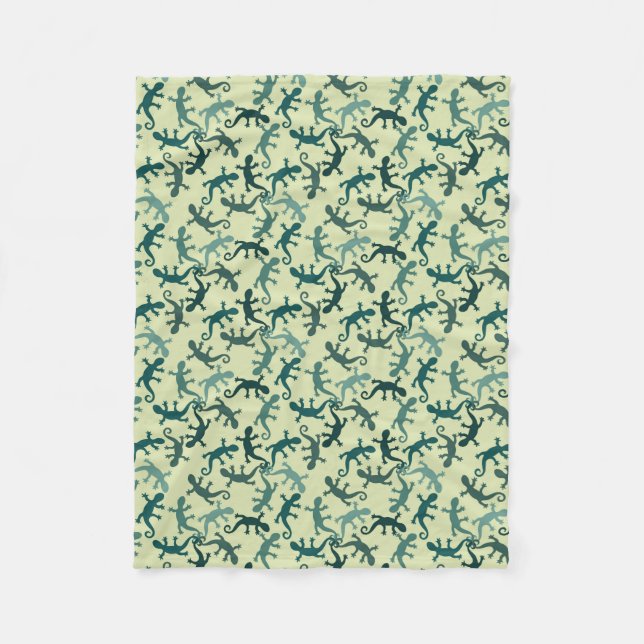 Manta Polar Lizarras tropicales (Anverso)