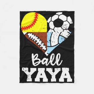 Manta Polar Ll Yaya Soccer Footll Softll Volleyll Player Yaya 