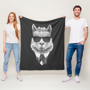 Manta Polar Llama con clase