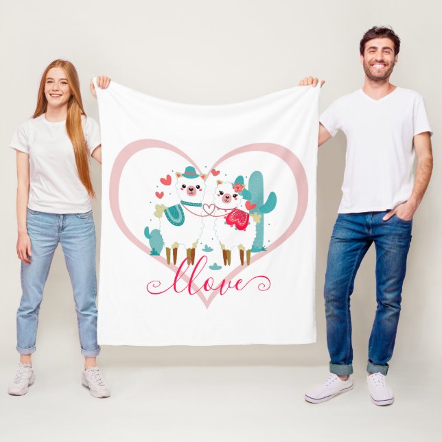 Manta Polar Llama Llove (In situ)