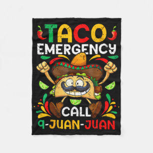 Manta Polar Llamada de emergencia contra Taco 9 Juan Shirt Cin