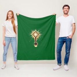 Manta Polar Llave de Fantasía Antigua con Luz Mágica – Radiant