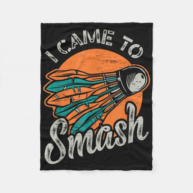 Manta Polar Llegué A Smash Team Badminton (Anverso)