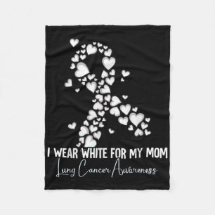 Manta Polar Llevo Blanco Para Mi Mamá La Conciencia Sobre El C