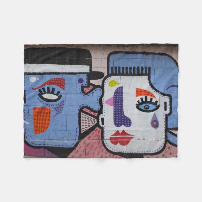 Manta Polar Llorando Un Poco De Alegría (Frente (Horizontal))