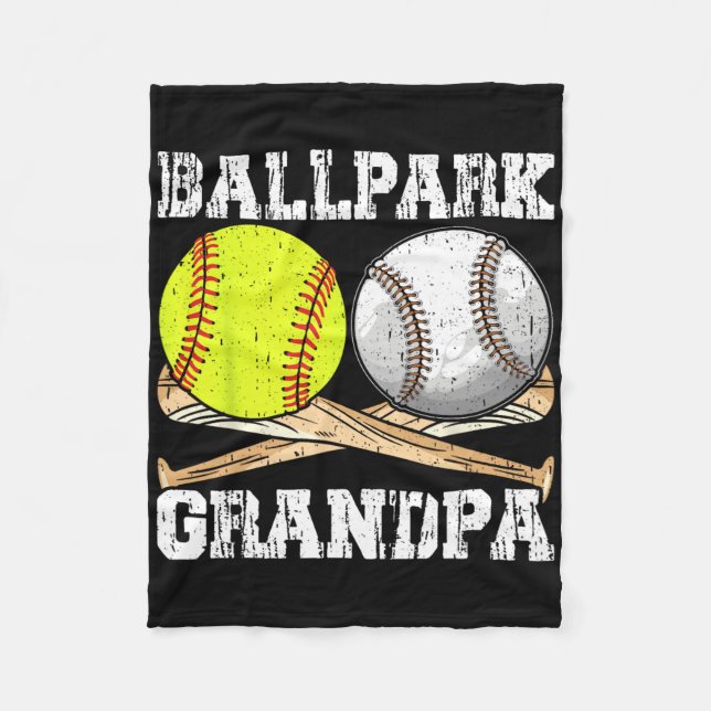 Manta Polar Llpark Grandpa Softll Sell Llers Father's Day  (Anverso)