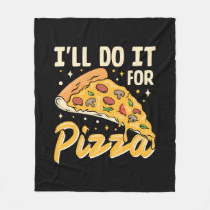Manta Polar Lo Haré Por Pizza