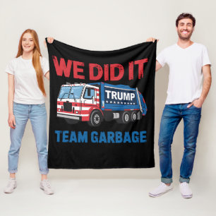 Manta Polar Lo Hicimos Equipo Basura Trump Presidente 47 EE. U