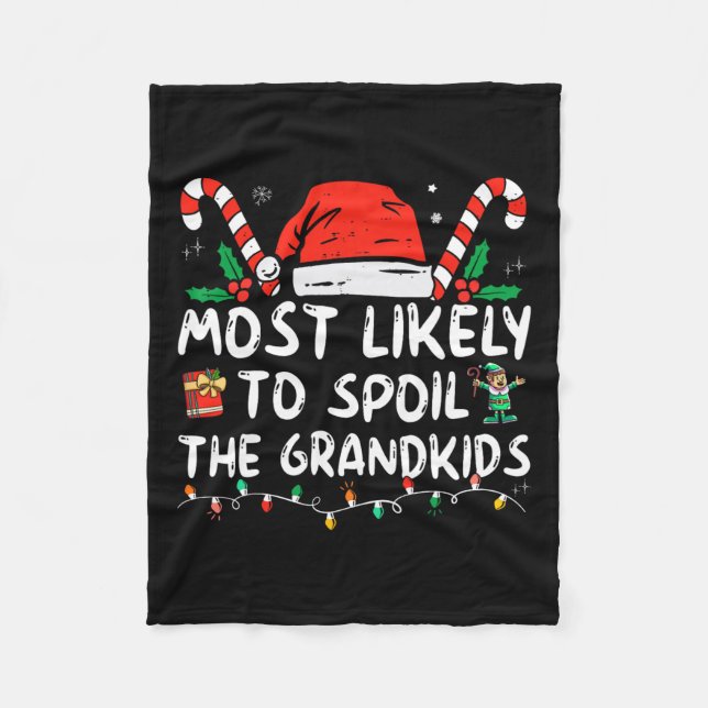 Manta Polar Lo Más Probable Es Que Los Nietos Se Divertan Navi (Anverso)