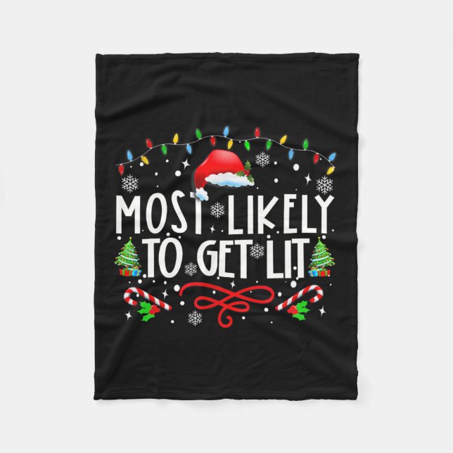 Manta Polar Lo Más Probable Es Que Te Den Una Beba De Diversió (Anverso)