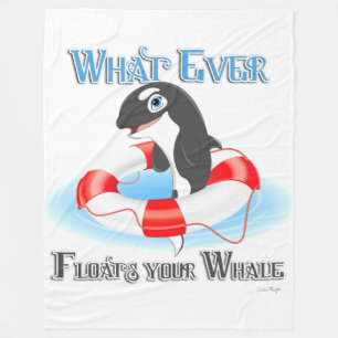 Manta Polar Lo que sea que flote tu ballena