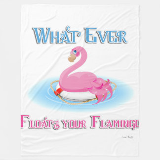 Manta Polar Lo Que Sea Que Flote Tu Flamingo 2