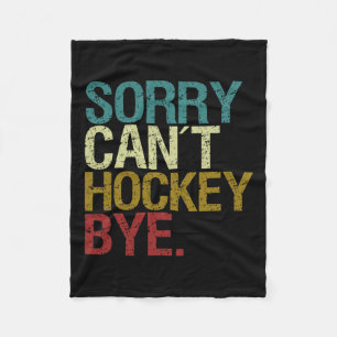 Manta Polar Lo siento no puedo hockey