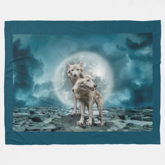 Manta Polar Lobos (Frente (Horizontal))