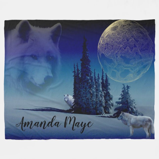 Manta Polar Lobos (Frente (Horizontal))