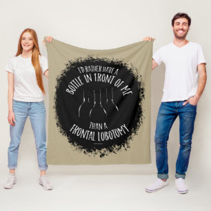Manta Polar Lobotomía delantera - Fleece Blanket