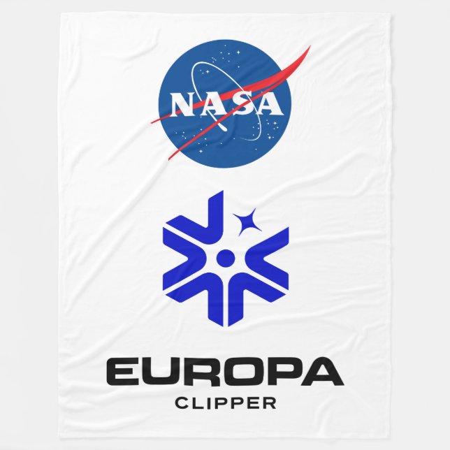 Manta Polar Logo de la NASA Europa Clipper (Anverso)