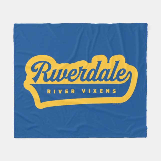 Manta Polar Logo de Riverdale River Vixens (Frente (Horizontal))