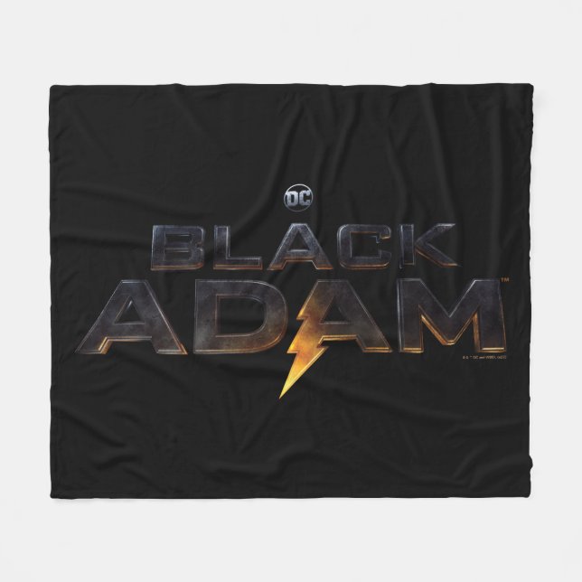 Manta Polar Logo del Black Adam (Frente (Horizontal))