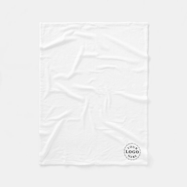 Manta Polar Logotipo profesional Tamaño pequeño 30"x40" (Anverso)