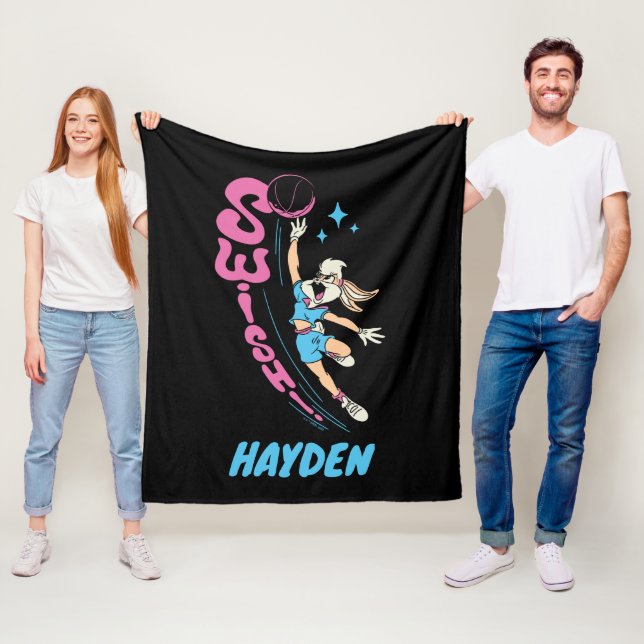 Manta Polar Lola Buny "¡SUIZO!" Dunk de baloncesto (In situ)