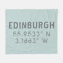 Manta Polar Longitud del Latitude en Edimburgo