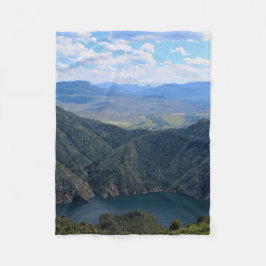 Manta Polar Looking Down At The Gunnison River