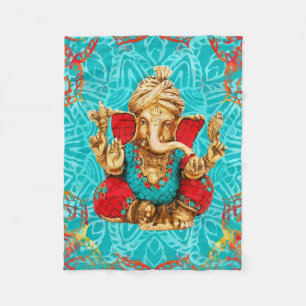 Manta Polar Lord Ganesha - Medios mixtos
