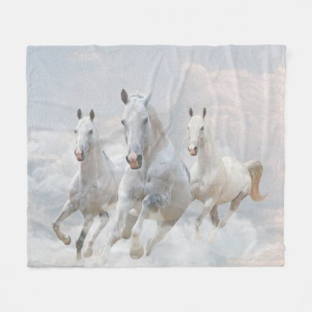 Manta Polar Los Caballos (Frente (Horizontal))