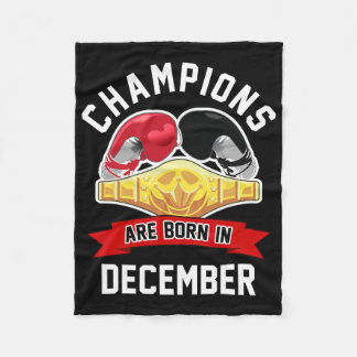 Manta Polar Los Campeones Nacen En Diciembre Nacidos Deportivo