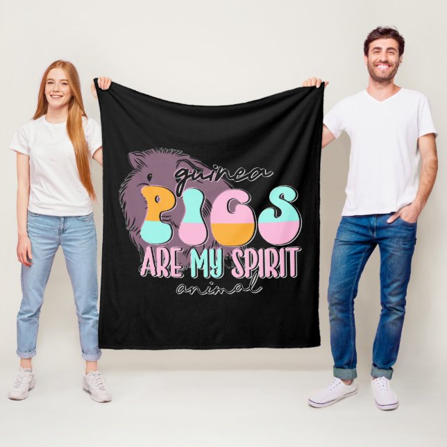 Manta Polar Los cerdos de Guinea son mi animal espiritual (In situ)