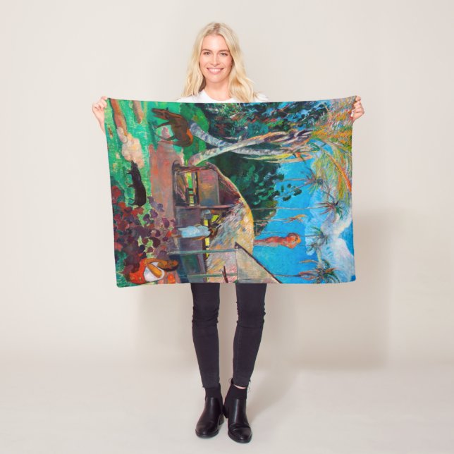 Manta Polar Los cerdos negros, Gauguin (In situ)