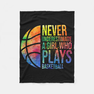 Manta Polar Los Chicas De Hoops Nunca Subestiman A Un Chica Qu