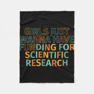 Manta Polar Los chicas Sólo Quieren Tener Financiación Para La