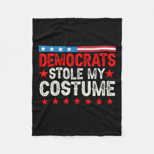 Manta Polar Los demócratas me robaron mi disfraz divertida cos
