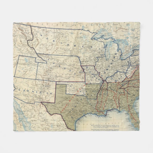 Manta Polar Los E.E.U.U. junio de 1864 (Frente (Horizontal))