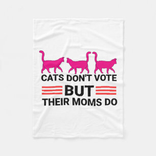 Manta Polar Los gatos no votan pero sus madres hacen Kamala Ha