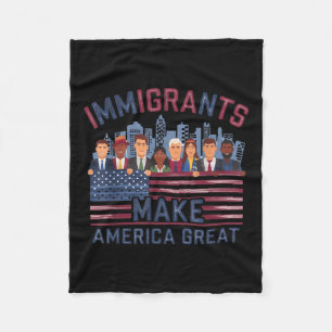 Manta Polar Los inmigrantes hacen grande a Estados Unidos