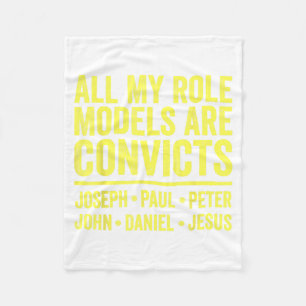 Manta Polar Los modelos a seguir son convictos Joseph Paul Pet