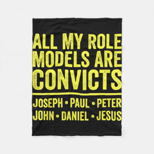 Manta Polar Los modelos a seguir son convictos joseph paul pet