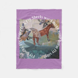 Manta Polar los mosquiteros no harán que tu caballo vuele