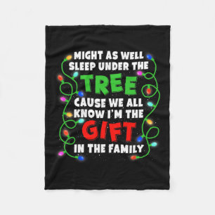 Manta Polar Los Navidades de la familia navideña también puede