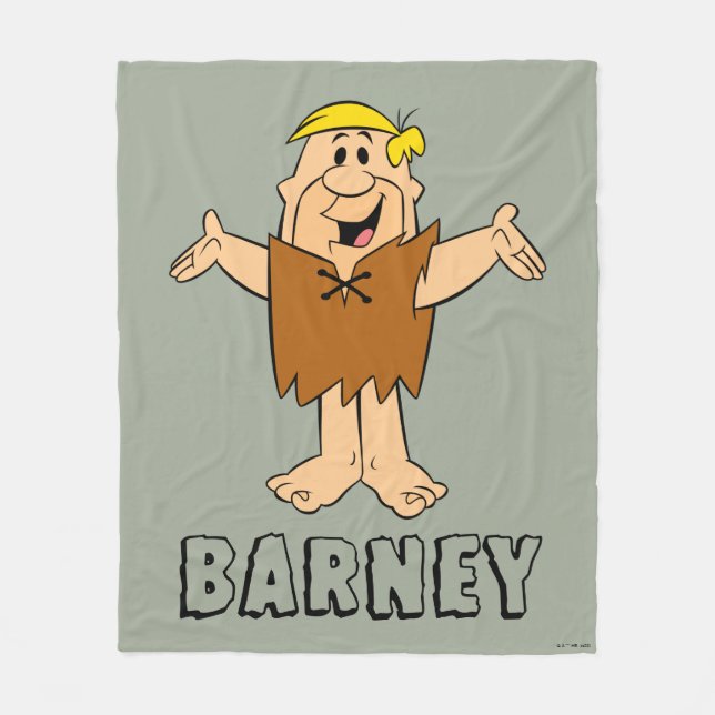 Manta Polar Los Picapiedra | Barney Rubble (Anverso)