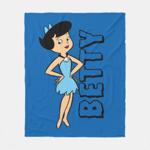 Manta Polar Los Picapiedra   Betty Rubble